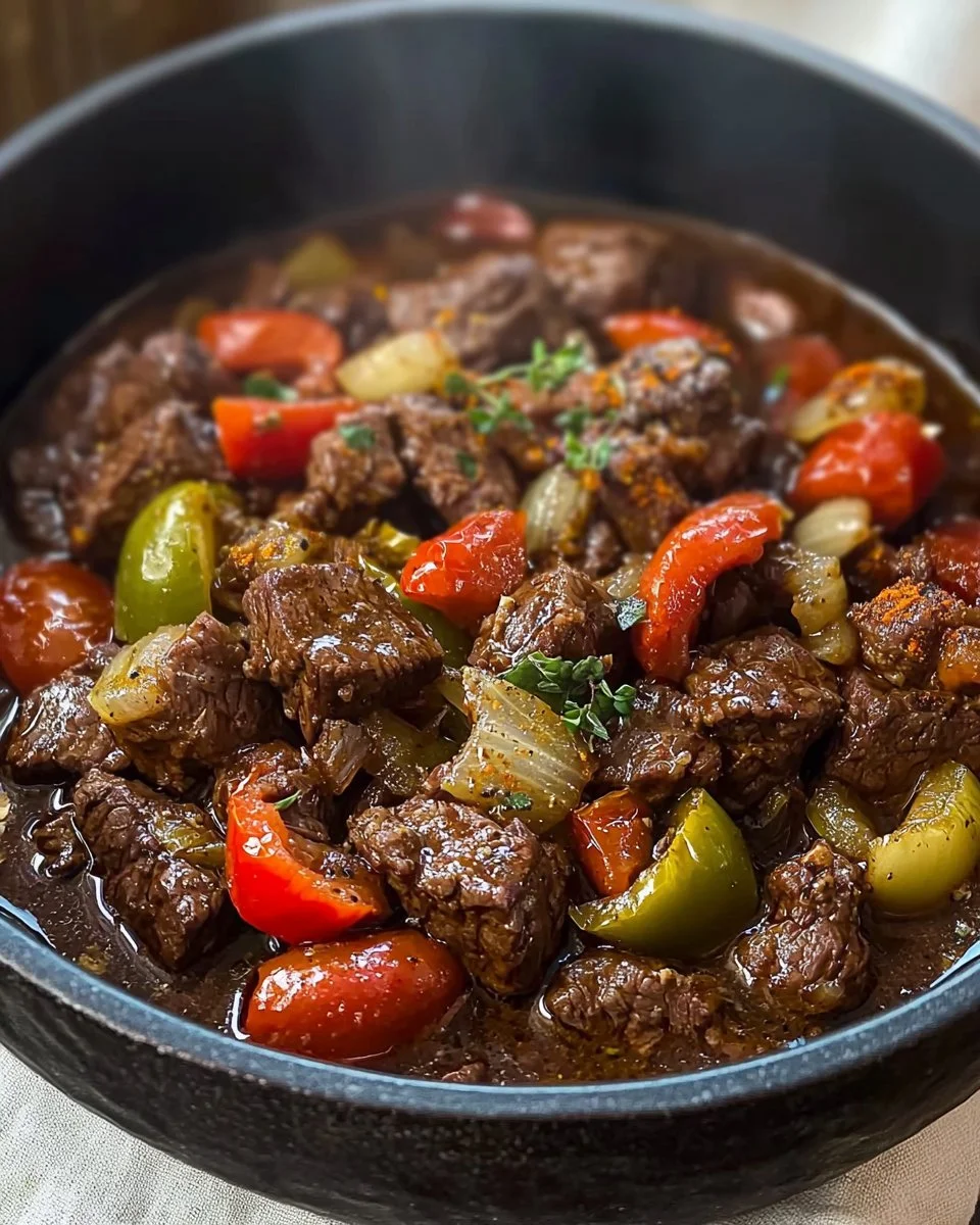 Braised Beef with Mediterranean Spices
