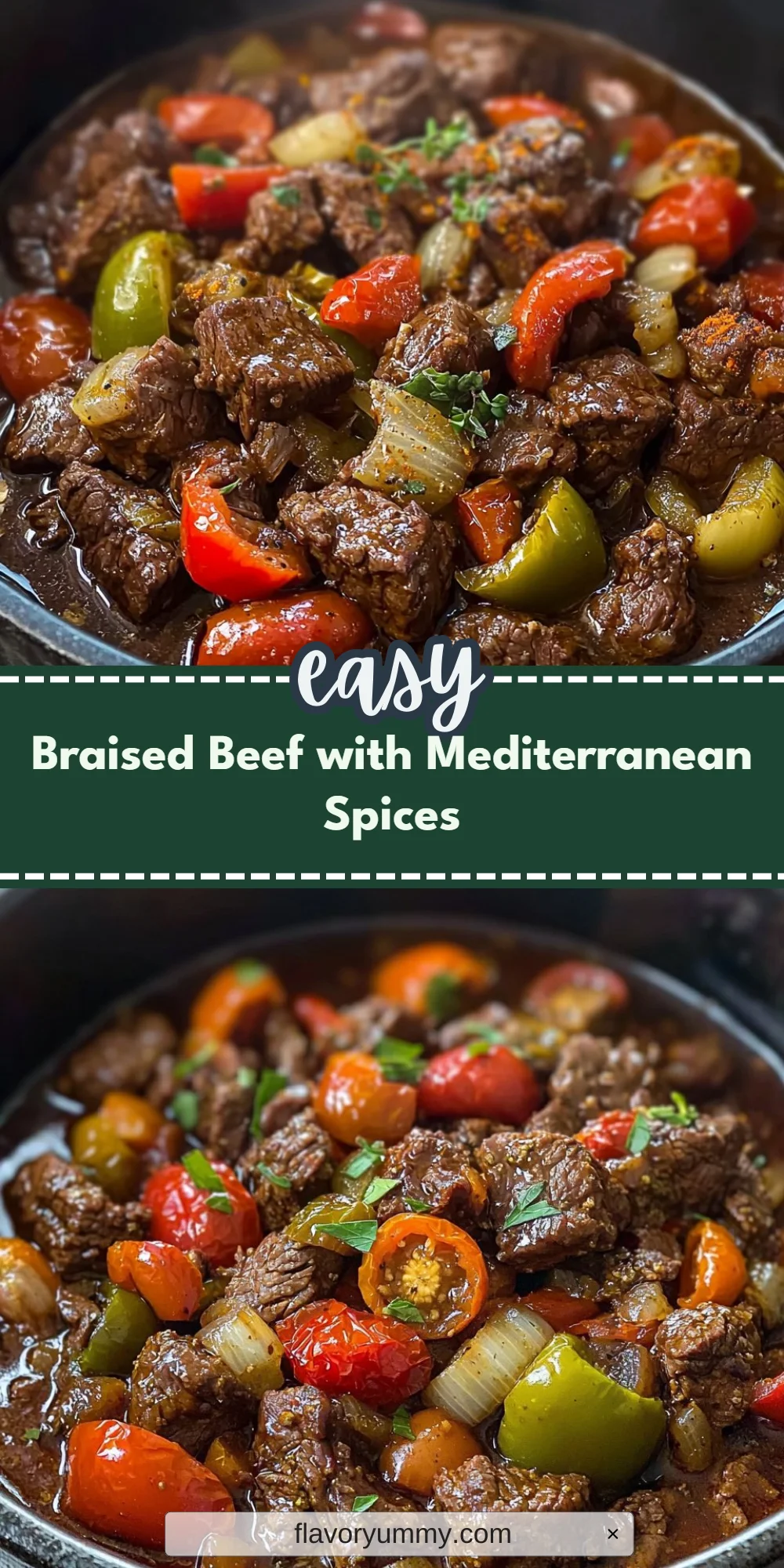 Braised Beef with Mediterranean Spices