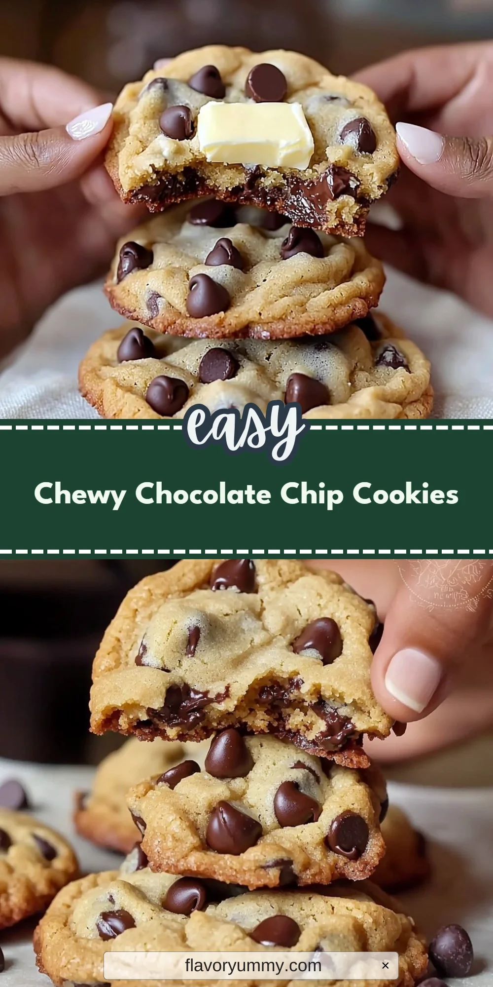 Chewy Chocolate Chip Cookies