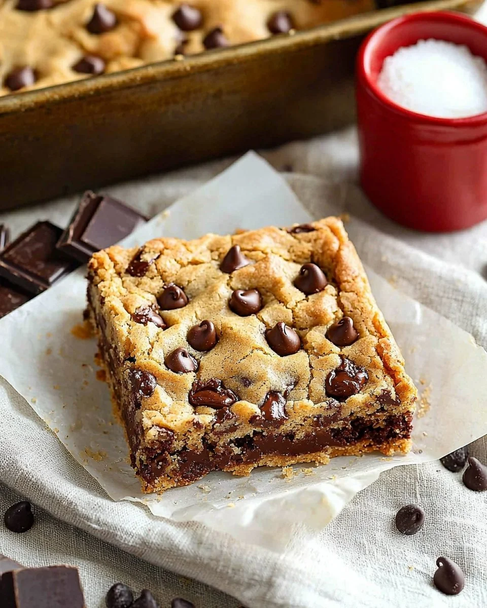 Chocolate Chip Cookie Bars