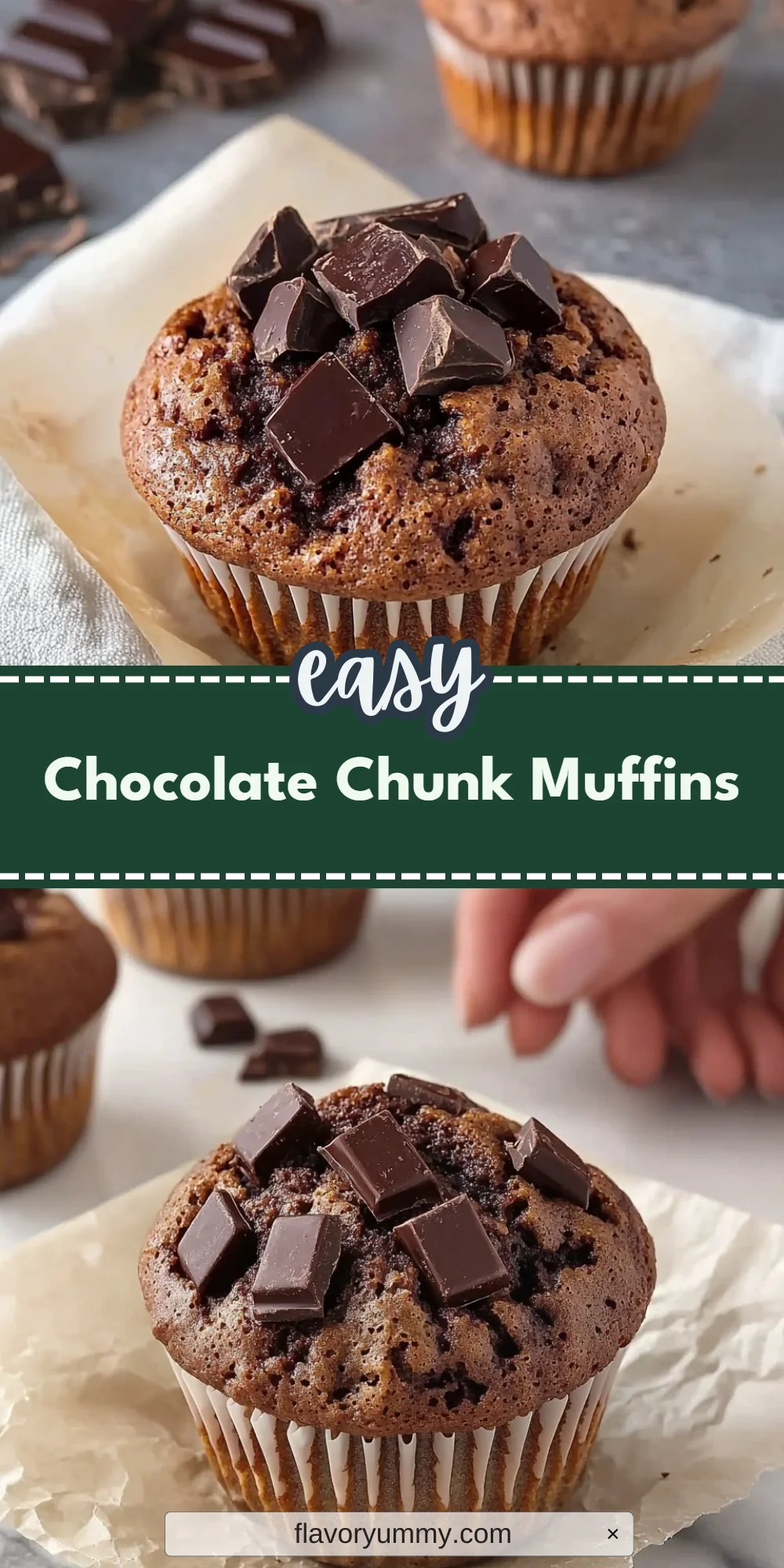 Chocolate Chunk Muffins