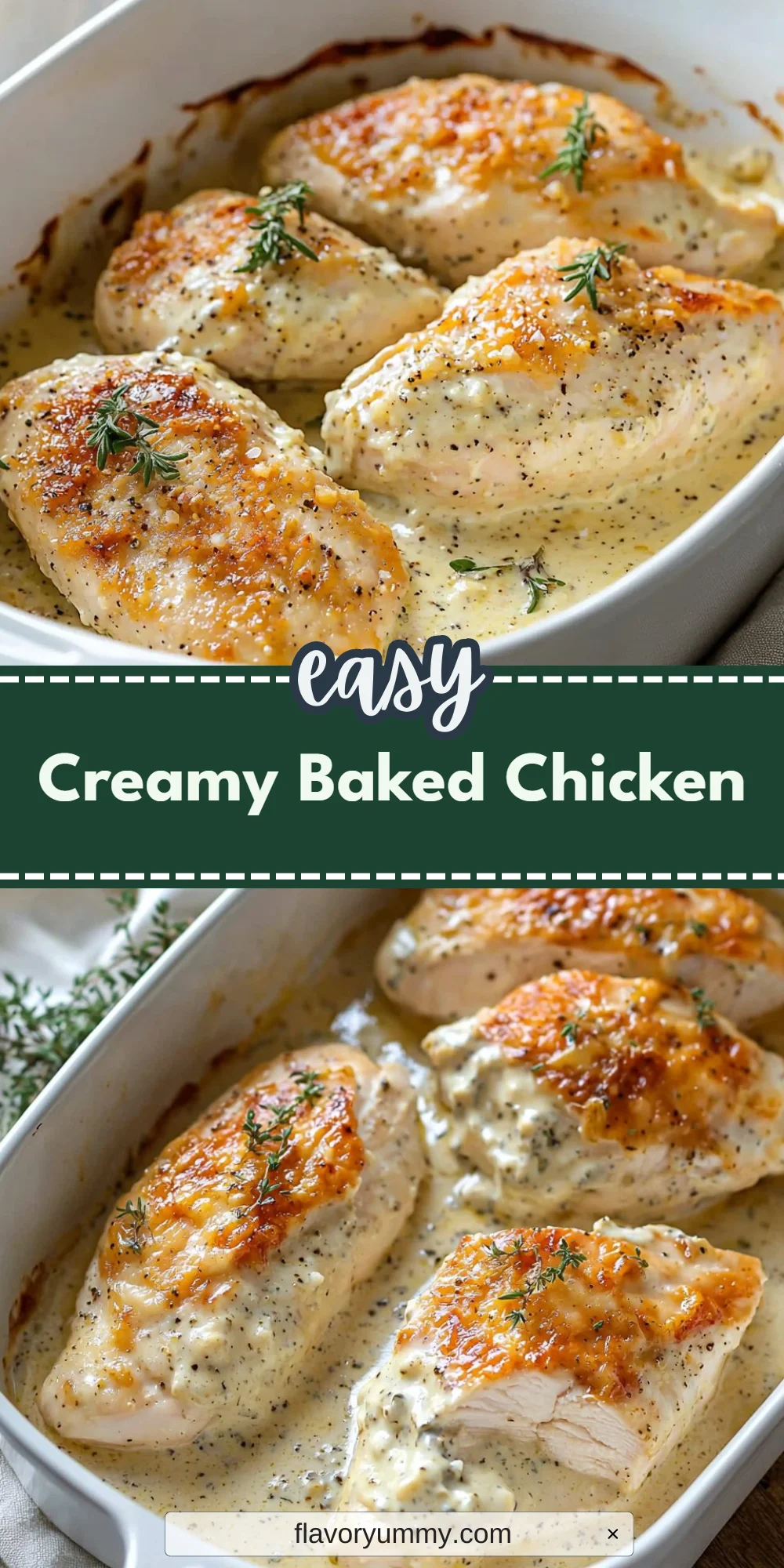 Creamy Baked Chicken