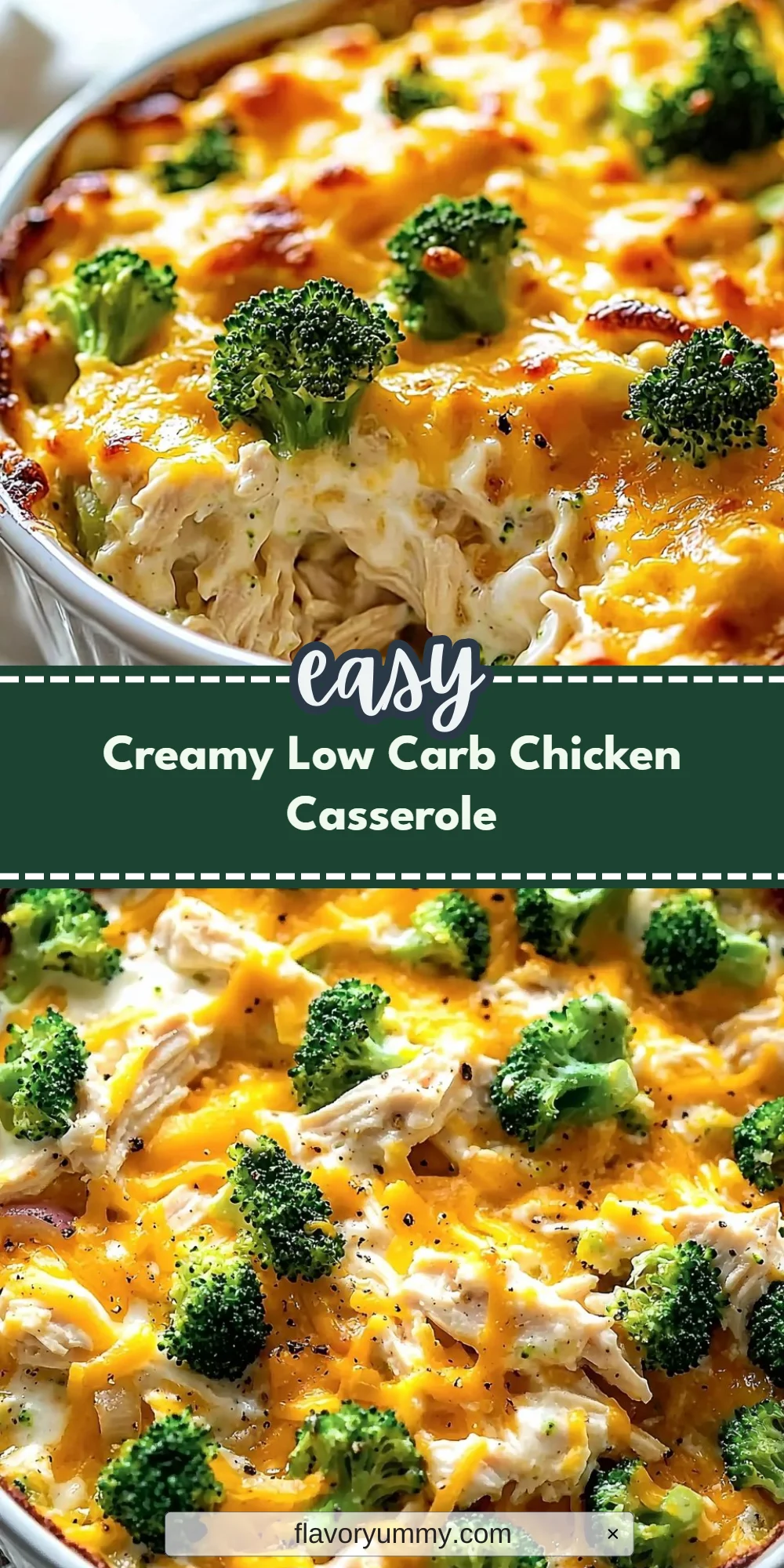 Creamy Low Carb Chicken Casserole