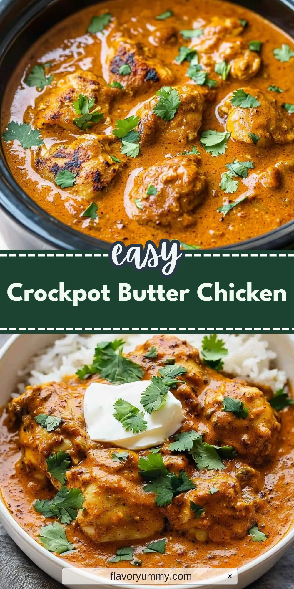 Crockpot Butter Chicken