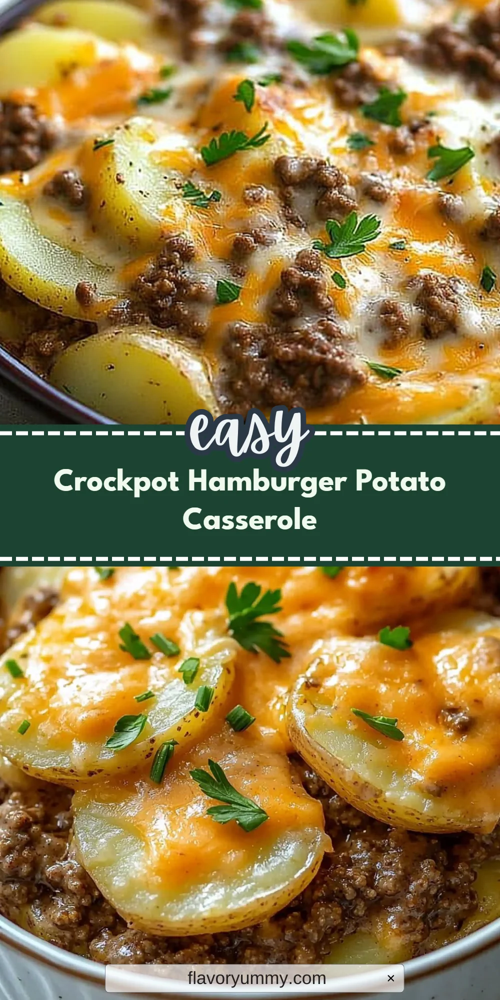 Crockpot Hamburger Potato Casserole