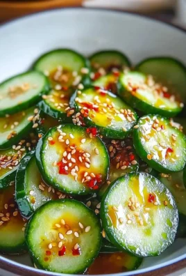 Bowl of easy Asian cucumber salad with vibrant vegetables and dressing