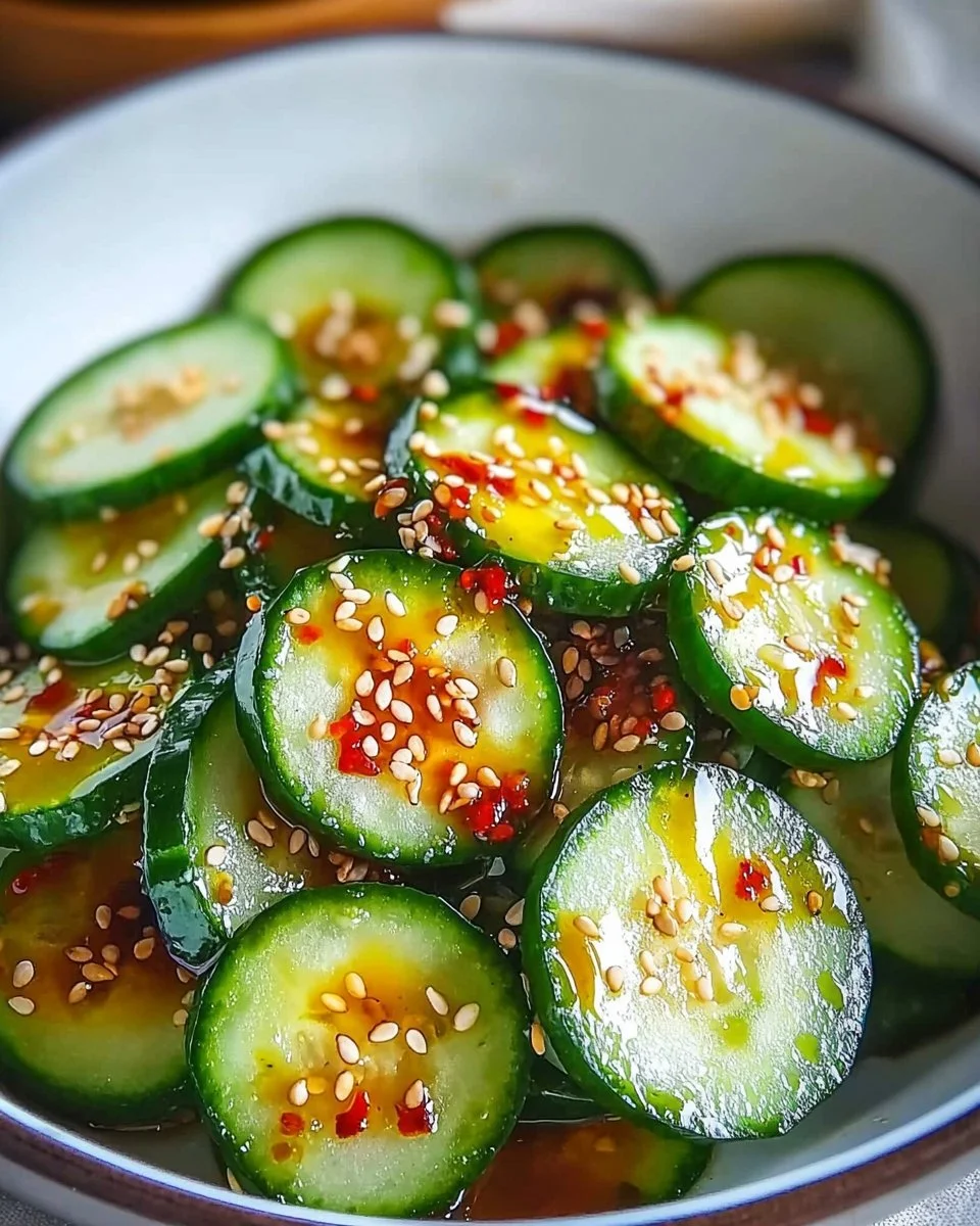 Easy Asian Cucumber Salad