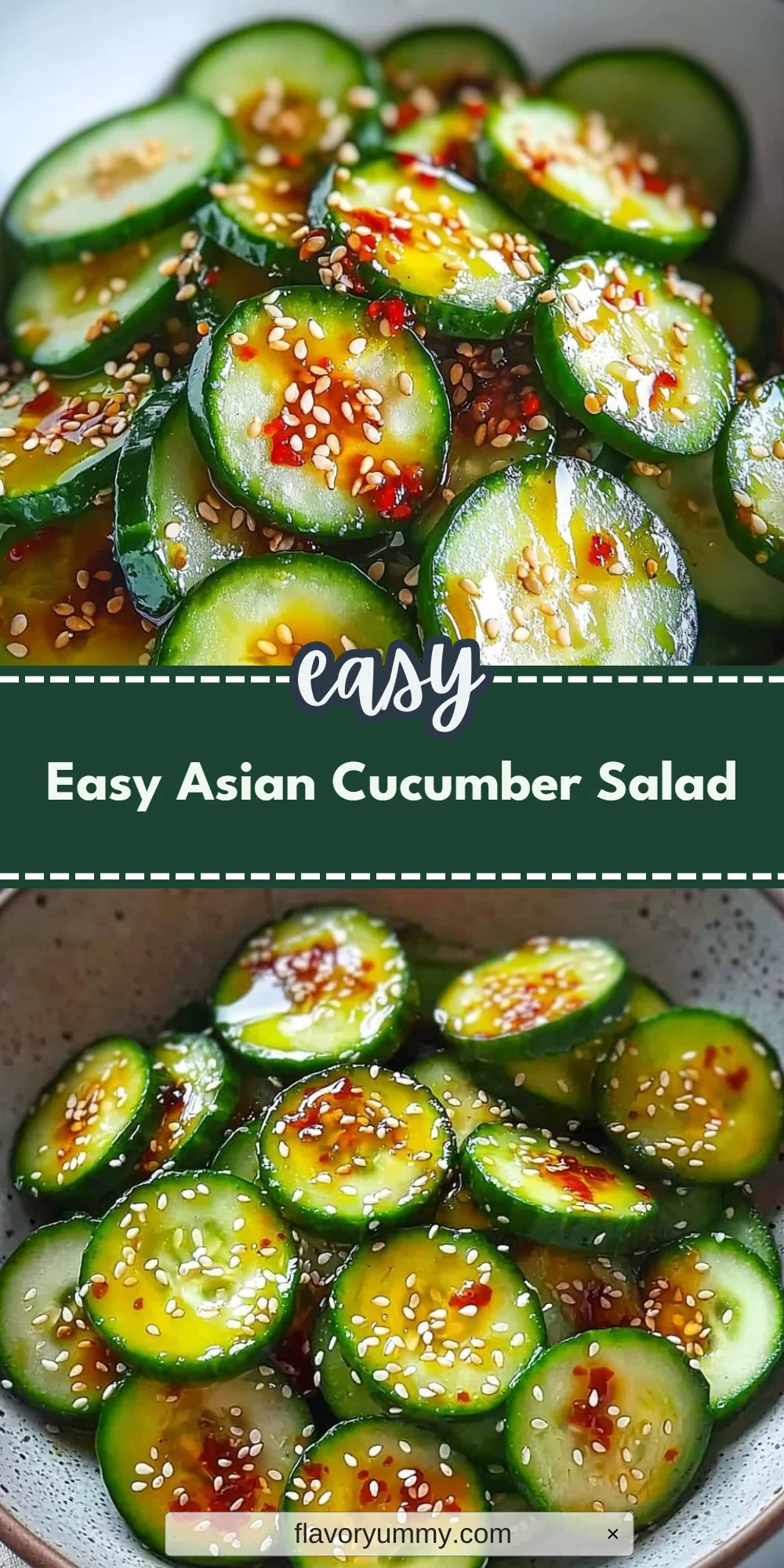 Easy Asian Cucumber Salad