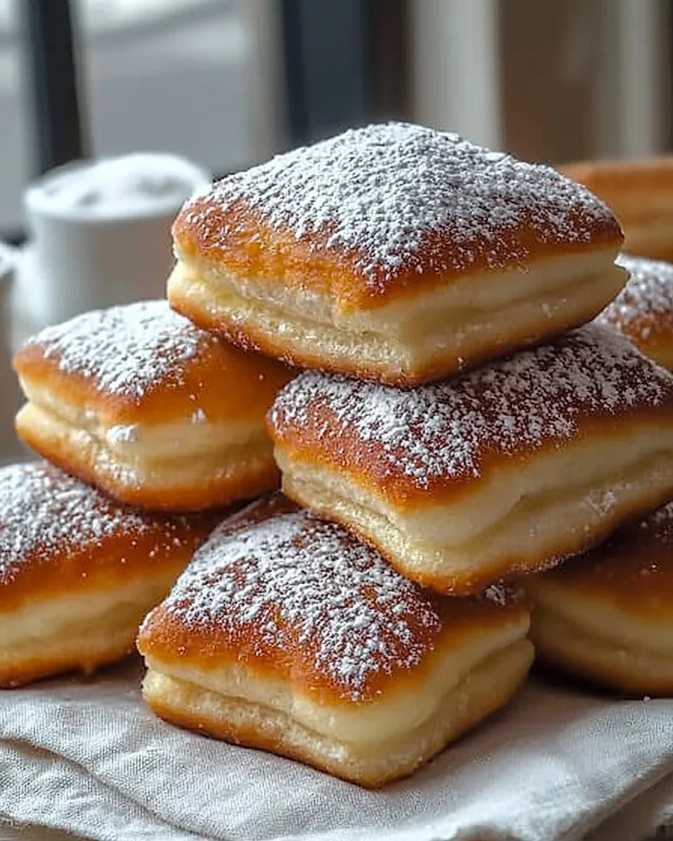 Easy Vanilla French Beignets