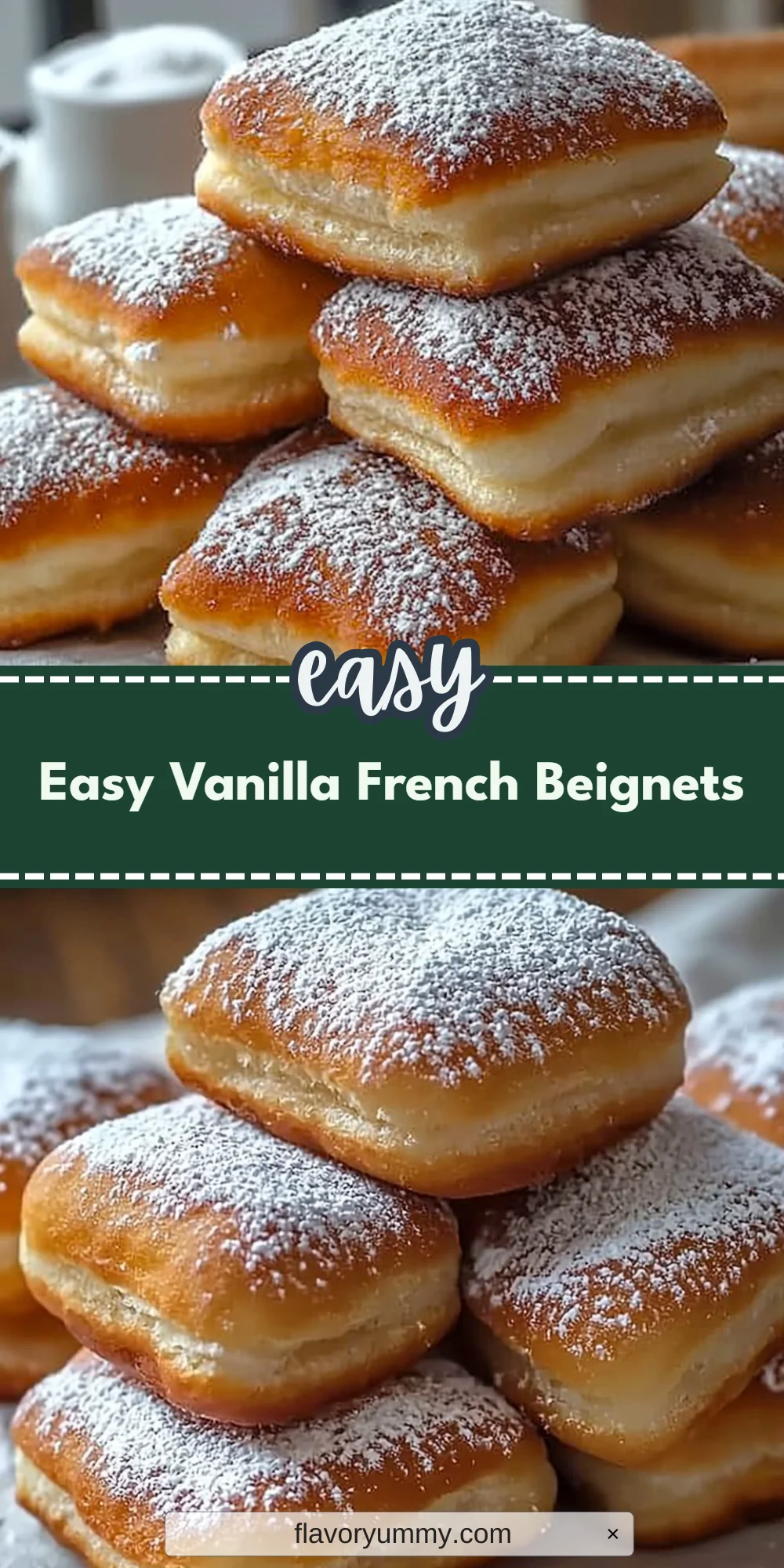 Easy Vanilla French Beignets
