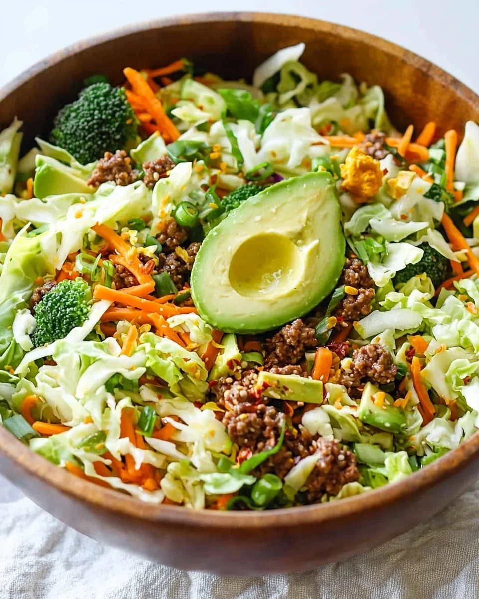 Egg Roll In A Bowl Salad (Anti-Inflammatory Recipe)
