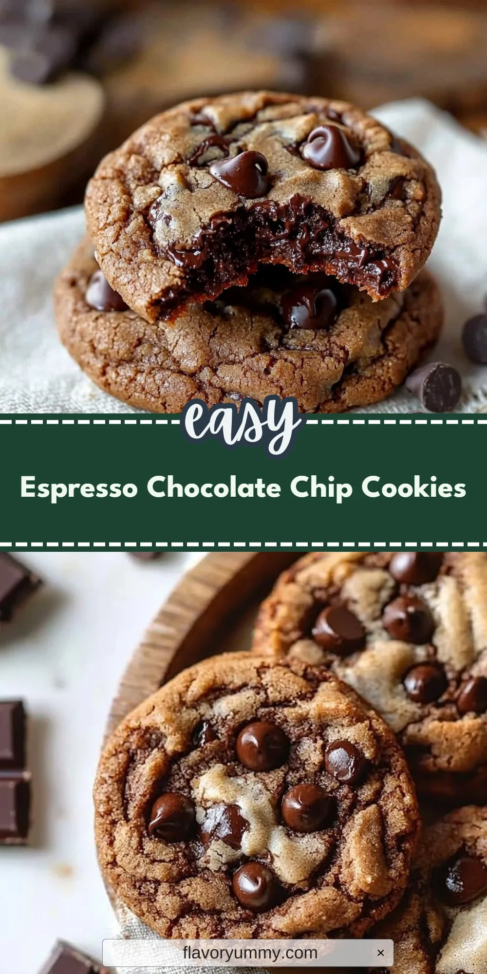 Espresso Chocolate Chip Cookies