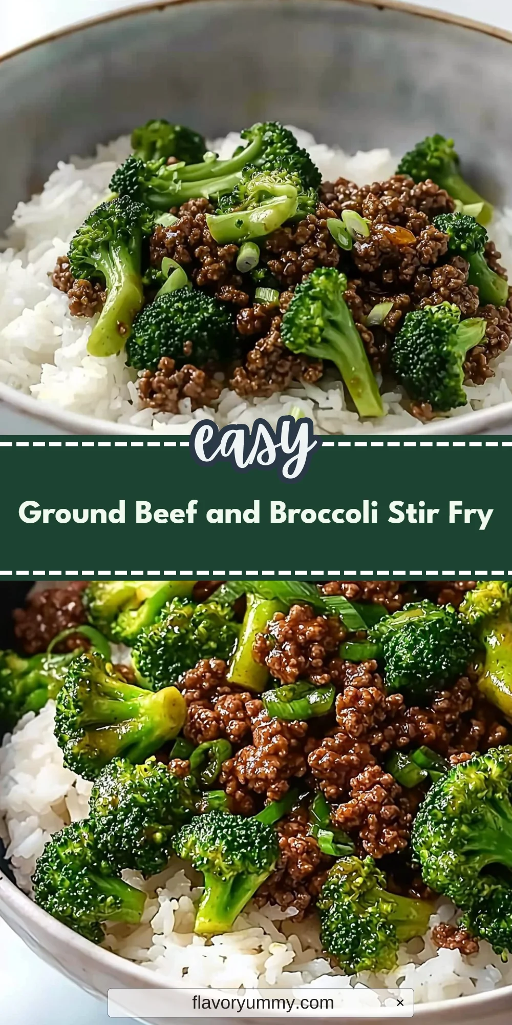 Ground Beef and Broccoli Stir Fry