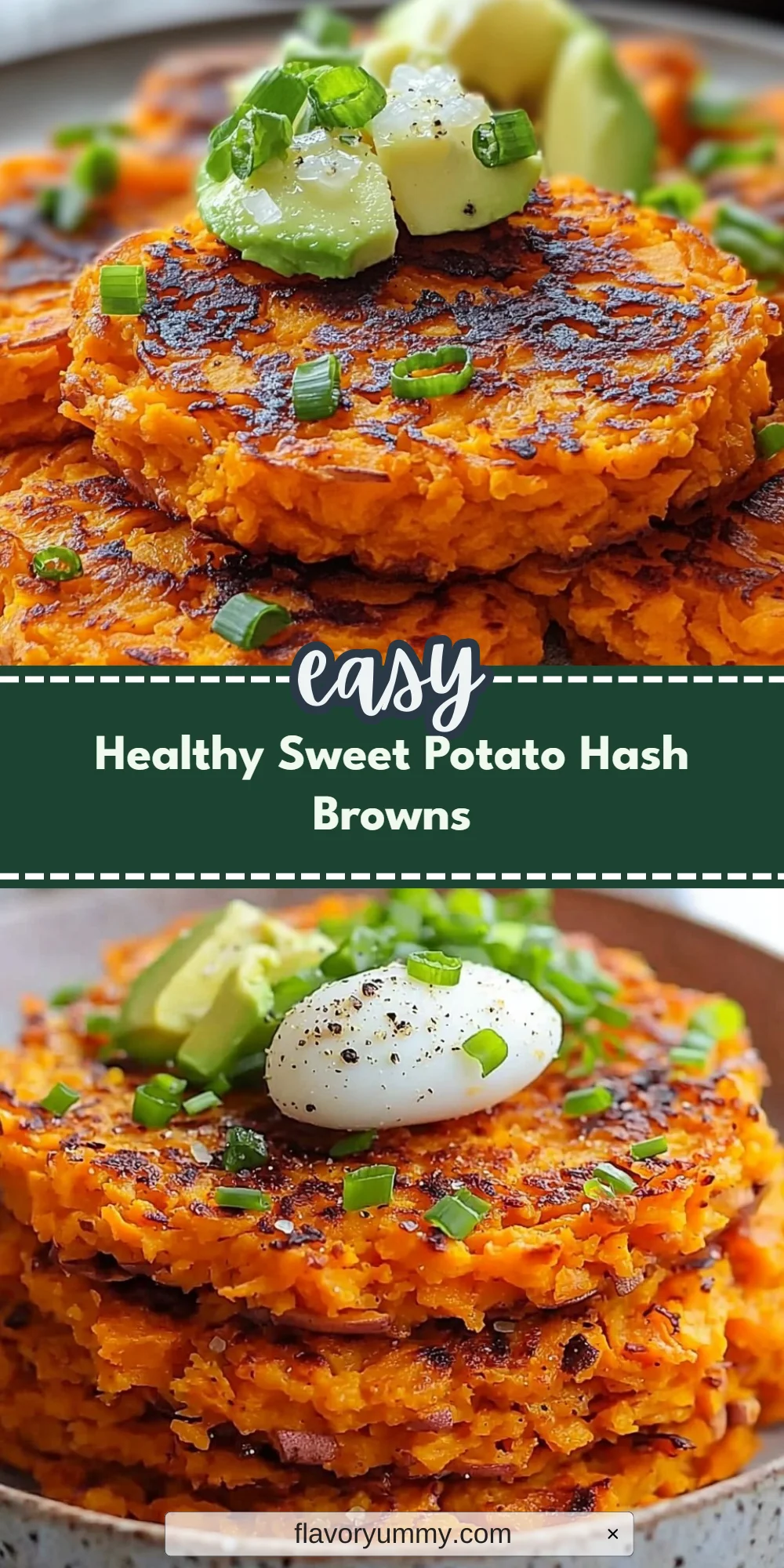 Healthy Sweet Potato Hash Browns