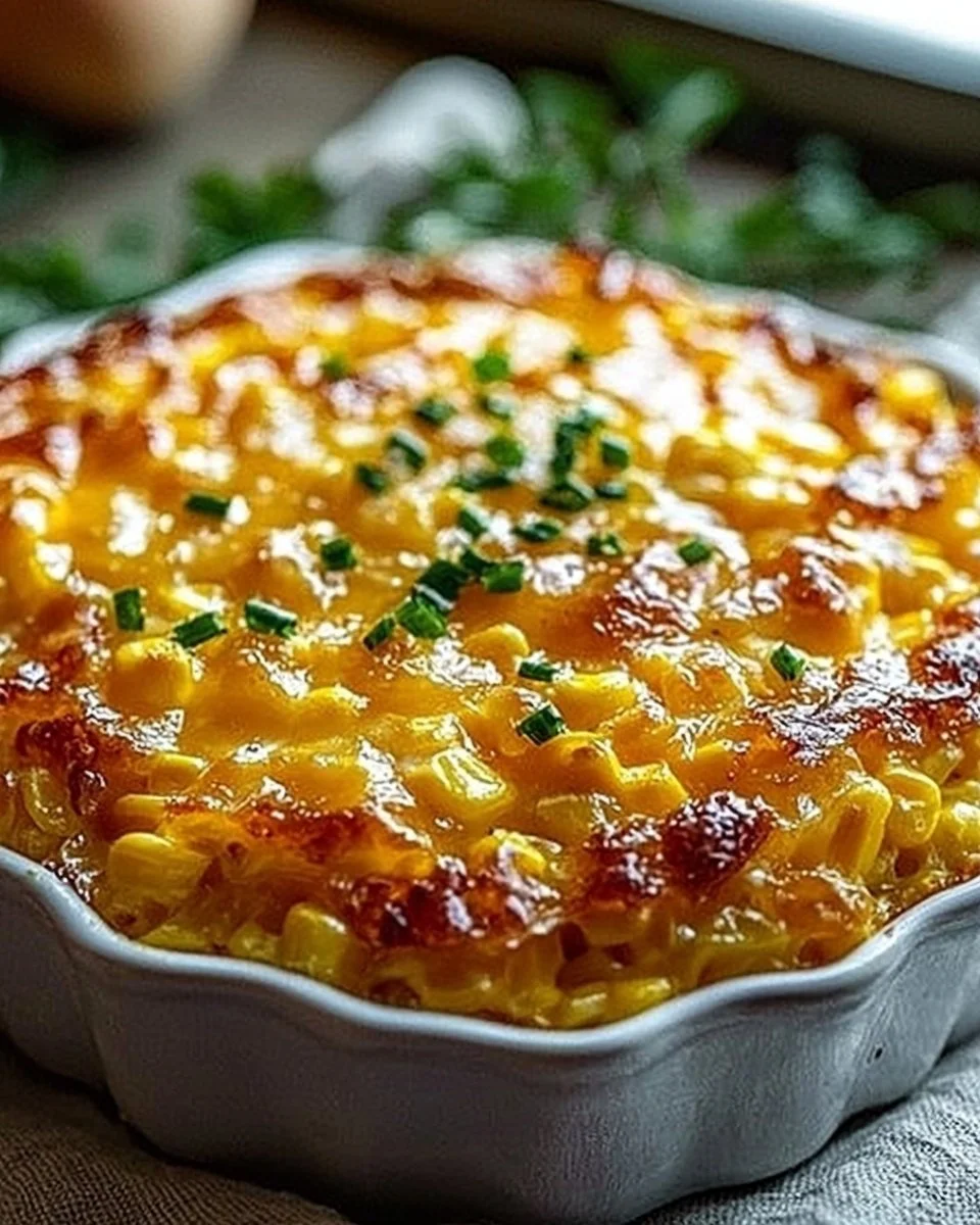 Honey Glazed Corn Casserole