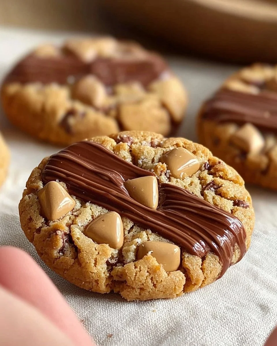 Kinder Nutella Cookie Delights