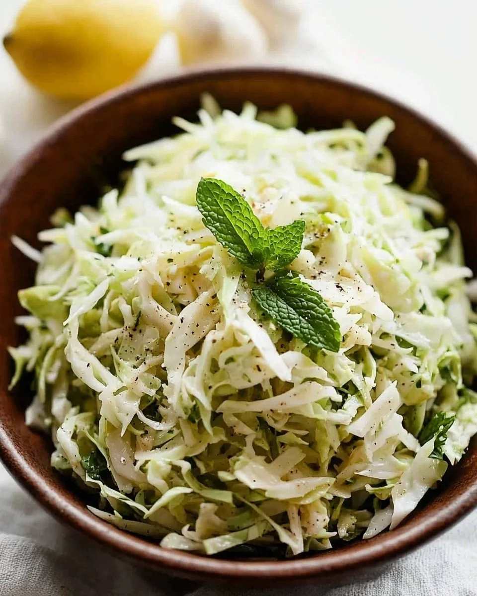Lebanese Cabbage Slaw