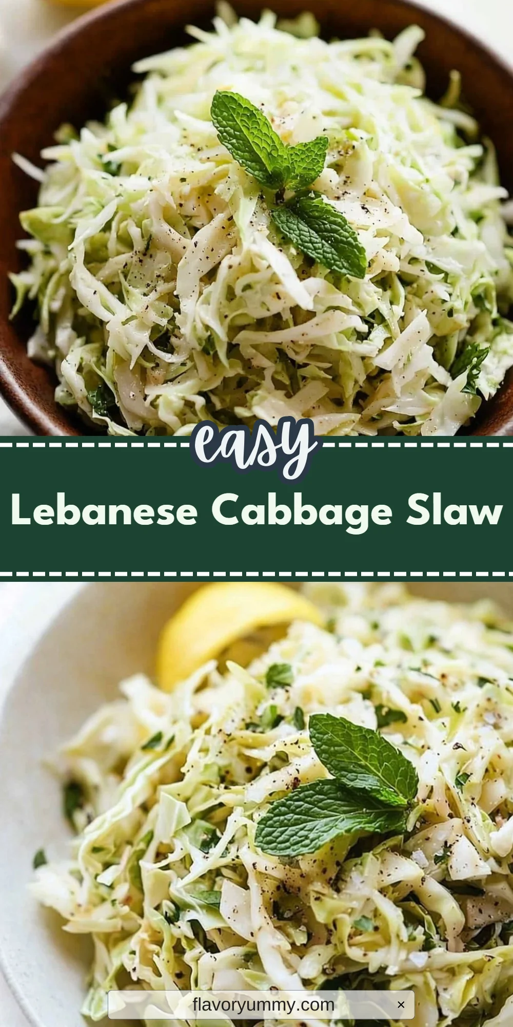 Lebanese Cabbage Slaw