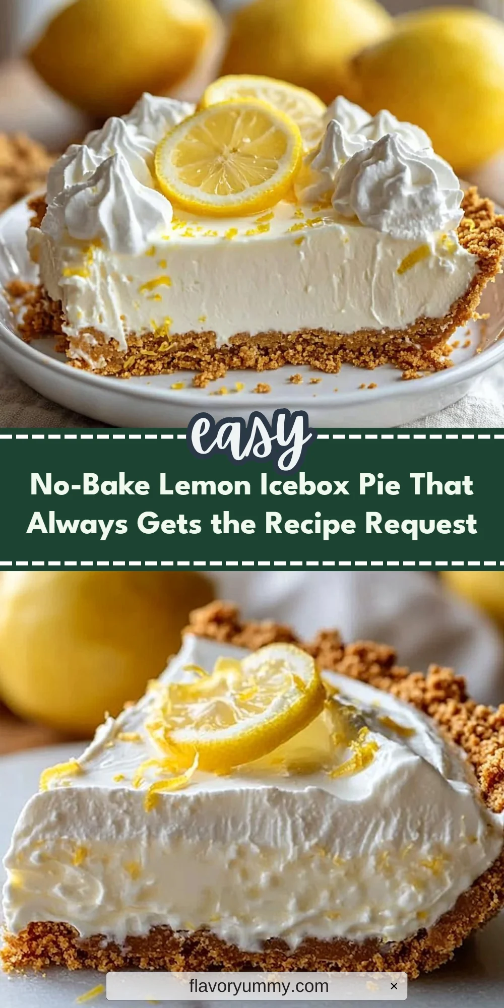No-Bake Lemon Icebox Pie That Always Gets the Recipe Request