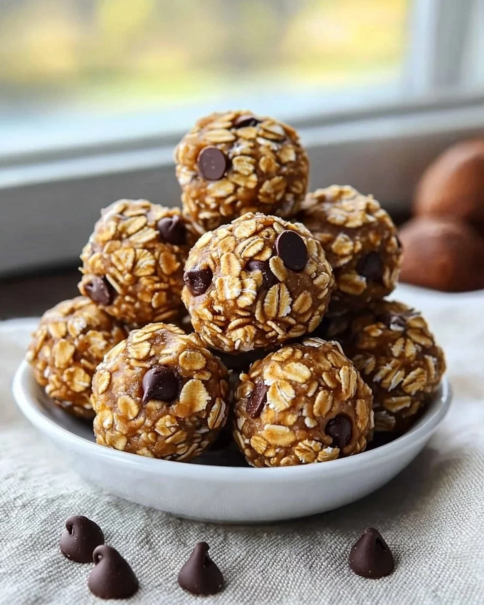 No-Bake Peanut Butter Energy Bites