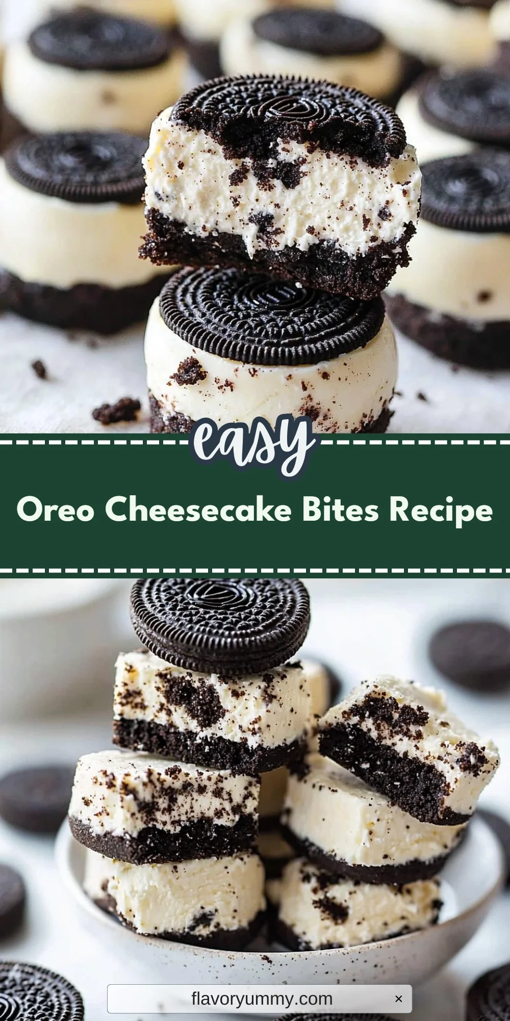Oreo Cheesecake Bites Recipe