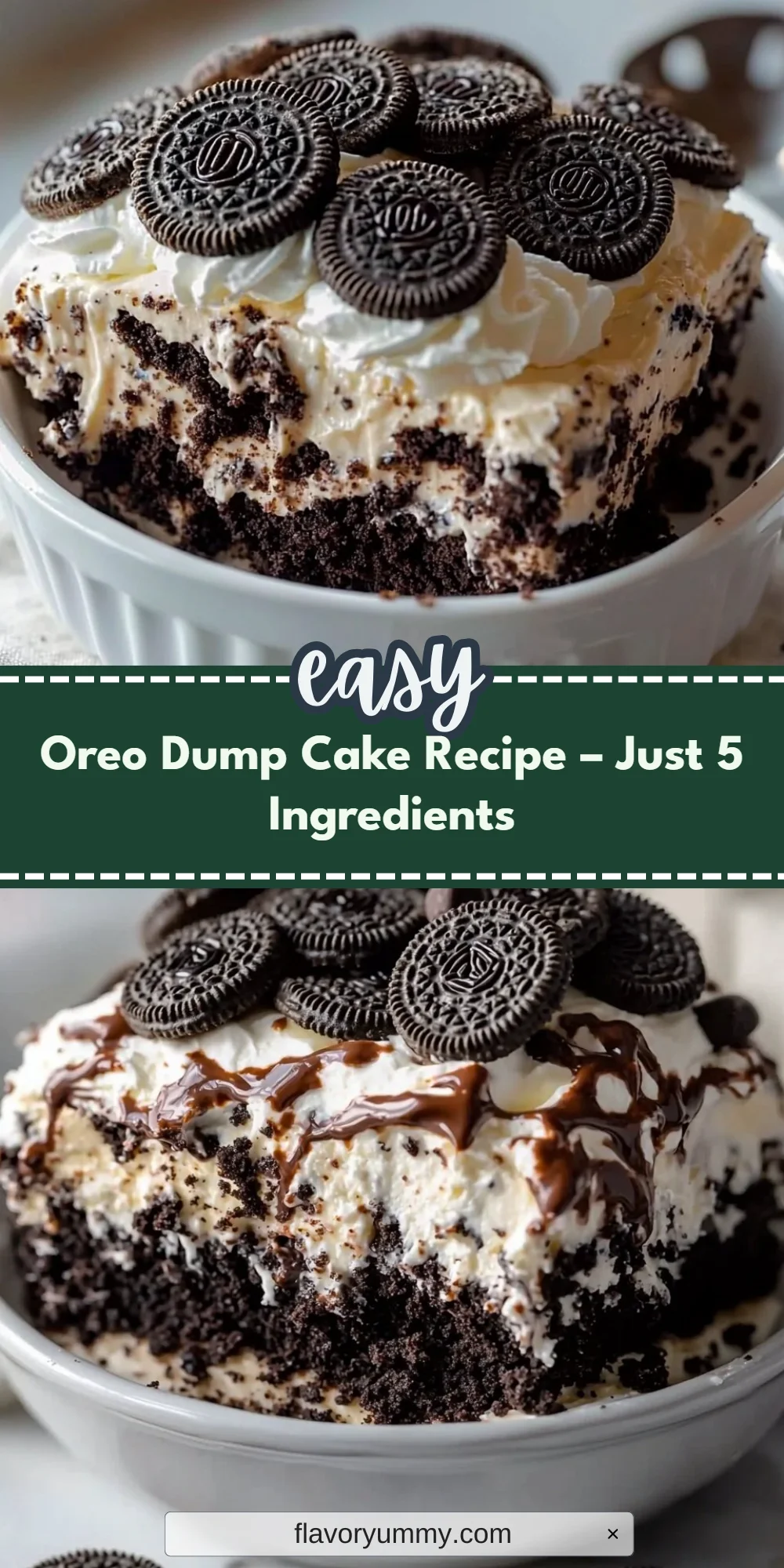 Oreo Dump Cake Recipe – Just 5 Ingredients