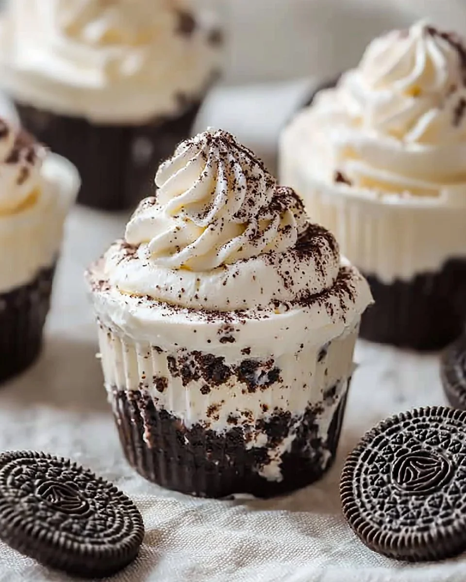 Oreo No-Bake Cheesecake Cups