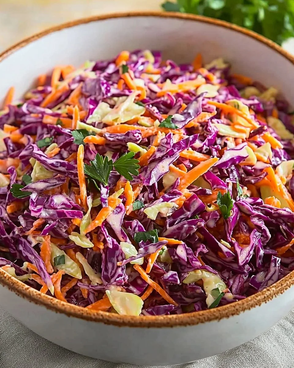 Red Cabbage Slaw