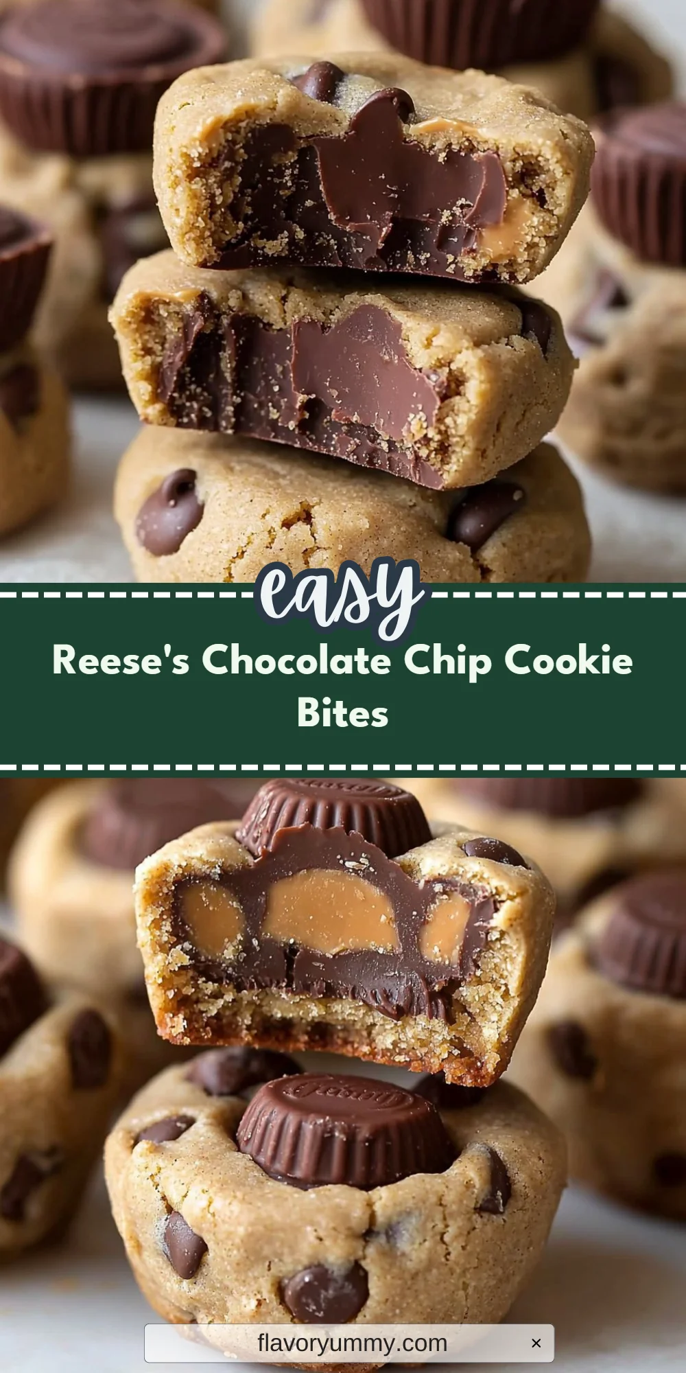 Reese's Chocolate Chip Cookie Bites