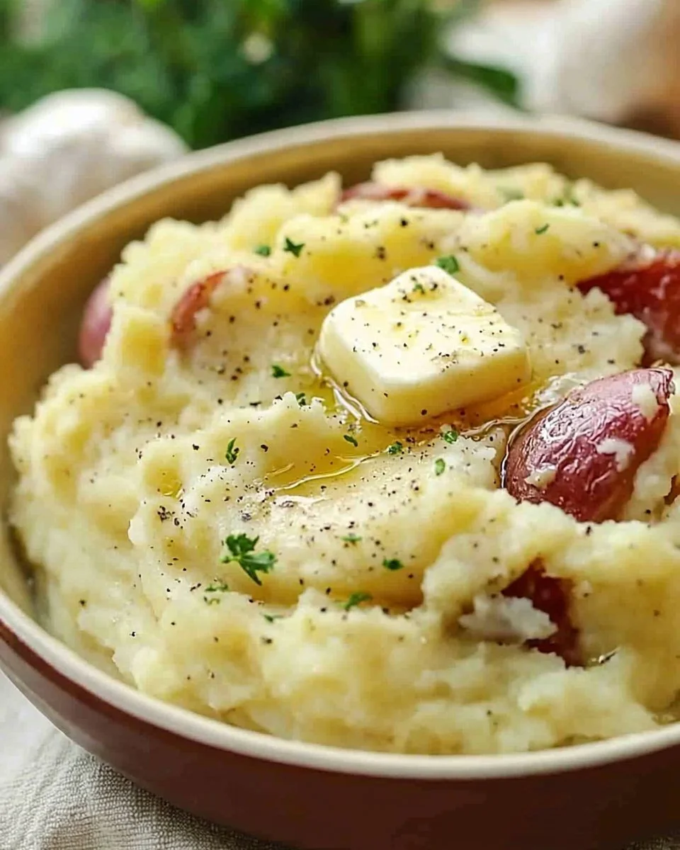 Roasted Garlic Mashed Potatoes