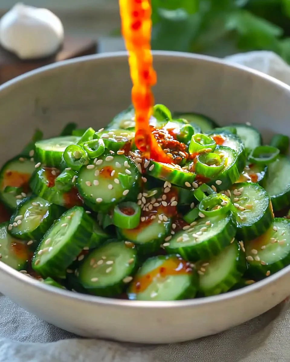 Spicy Asian Cucumber Salad