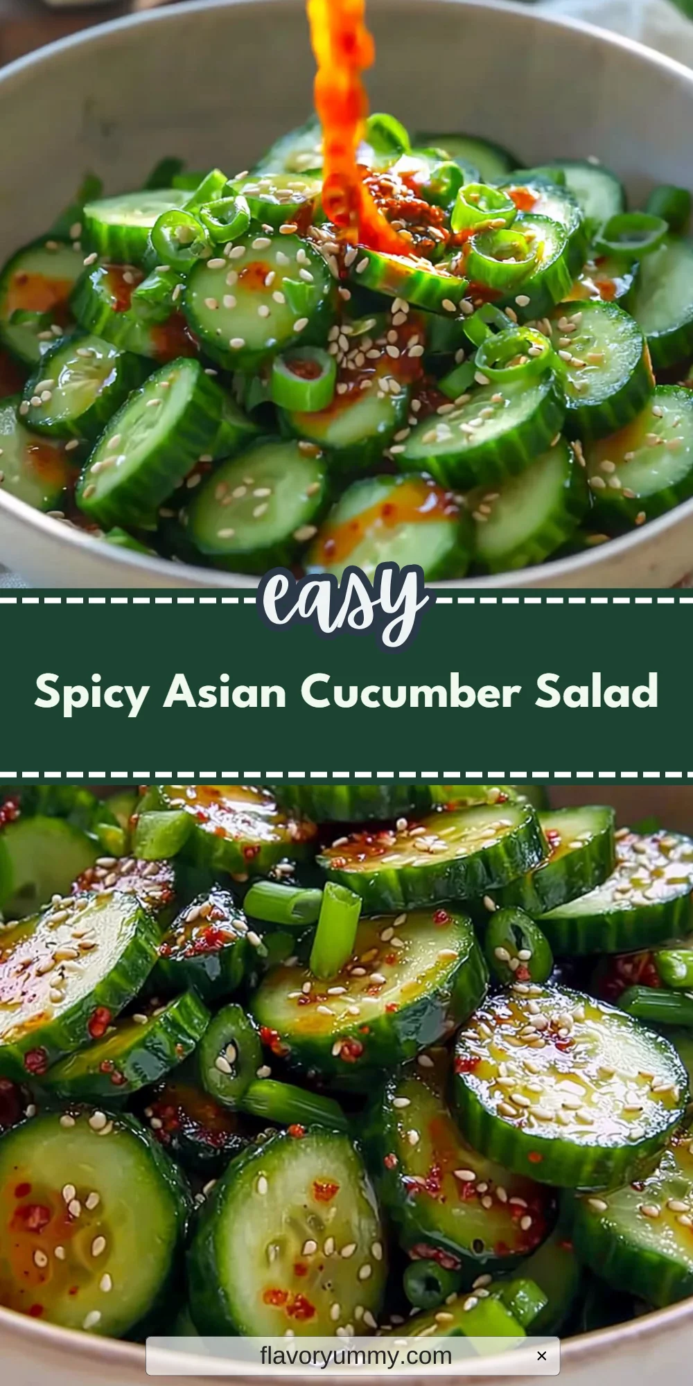 Spicy Asian Cucumber Salad