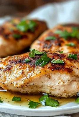 Juicy and flavorful tenderized chicken breast ready for cooking