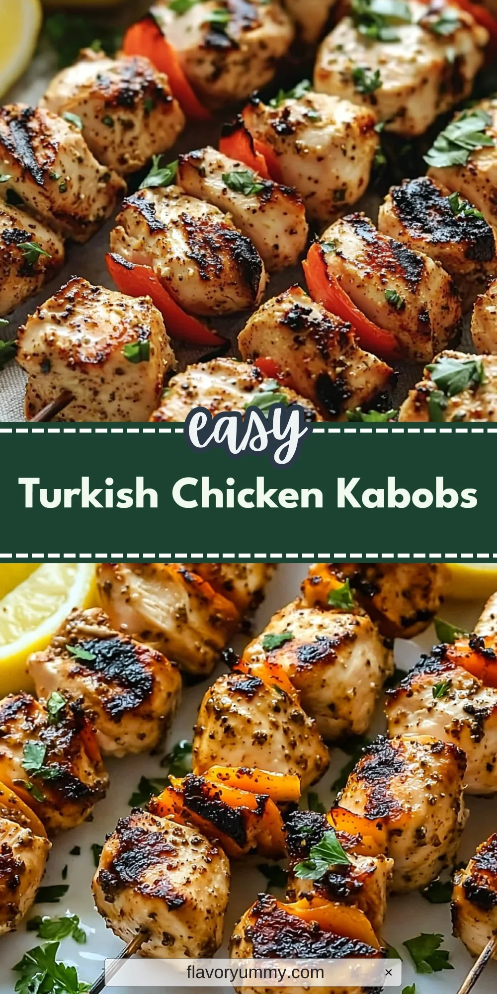 Turkish Chicken Kabobs