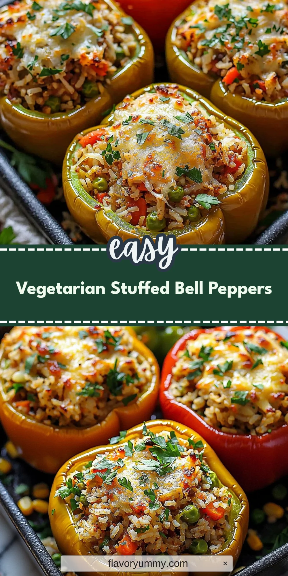 Vegetarian Stuffed Bell Peppers
