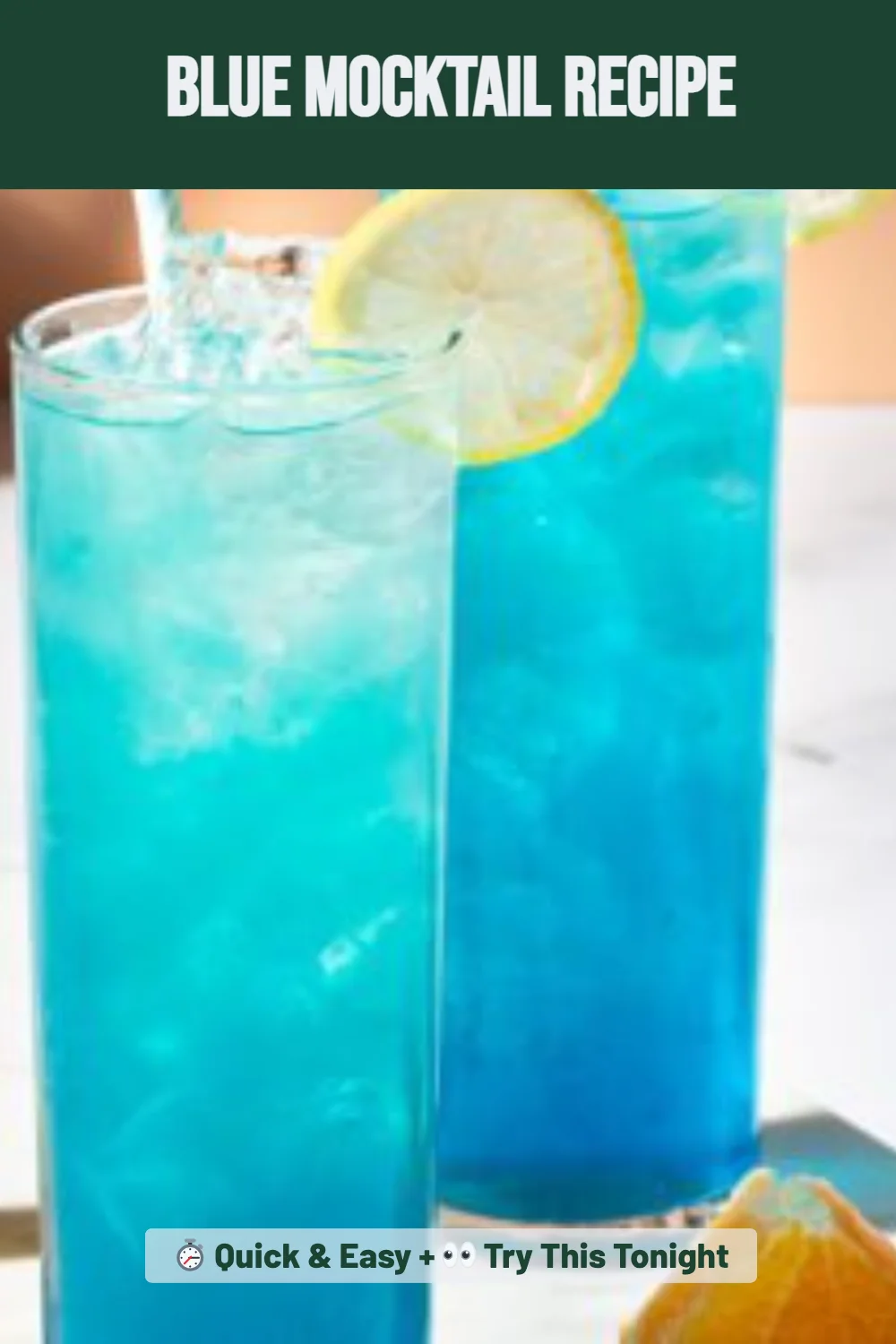 Blue Mocktail Recipe