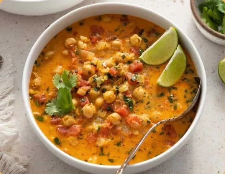 Chickpea Curry Soup