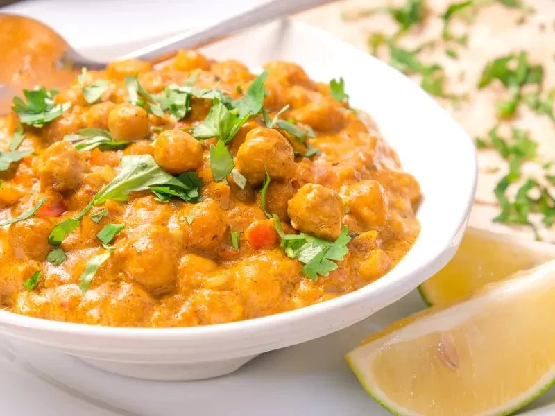 Coconut Curry Chickpeas