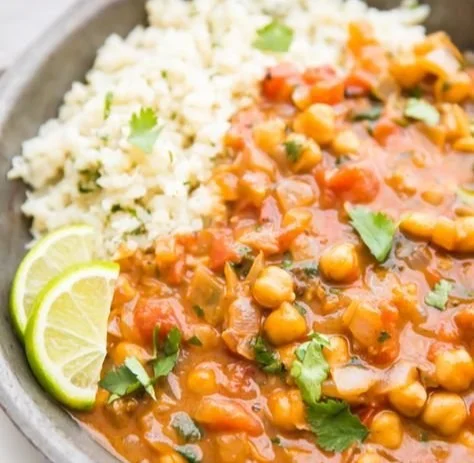 Creamy Vegan Coconut Chickpea Curry