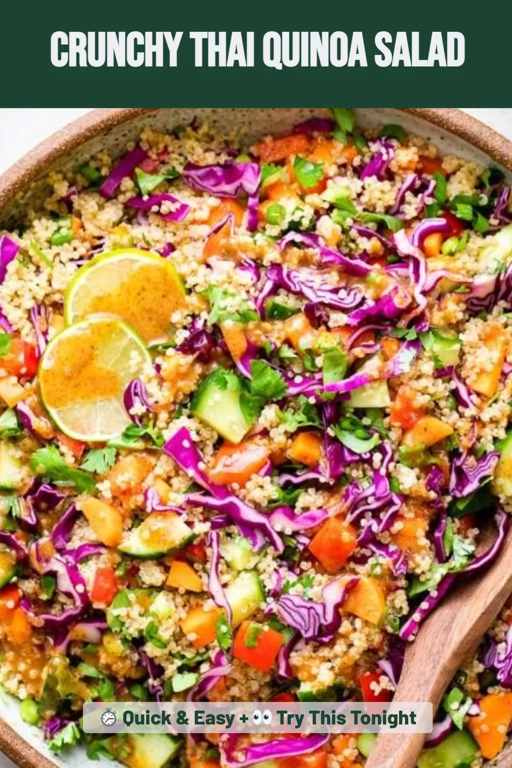 Crunchy Thai Quinoa Salad