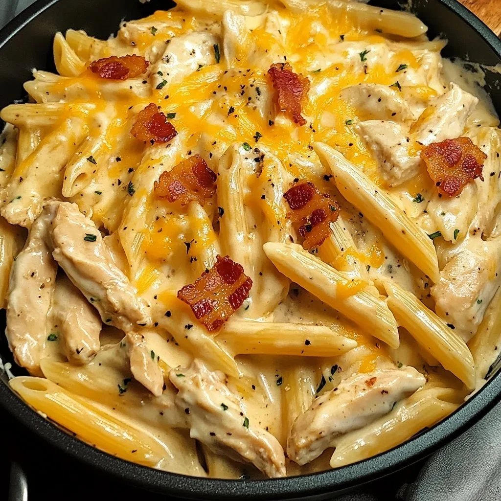 Discover the Creamy Delight of Crack Chicken Penne Tonight!