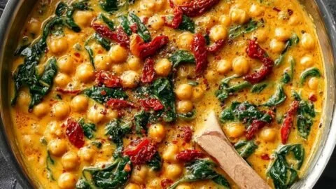 Easy Marry Me Chickpeas (Creamy Tuscan-Style)