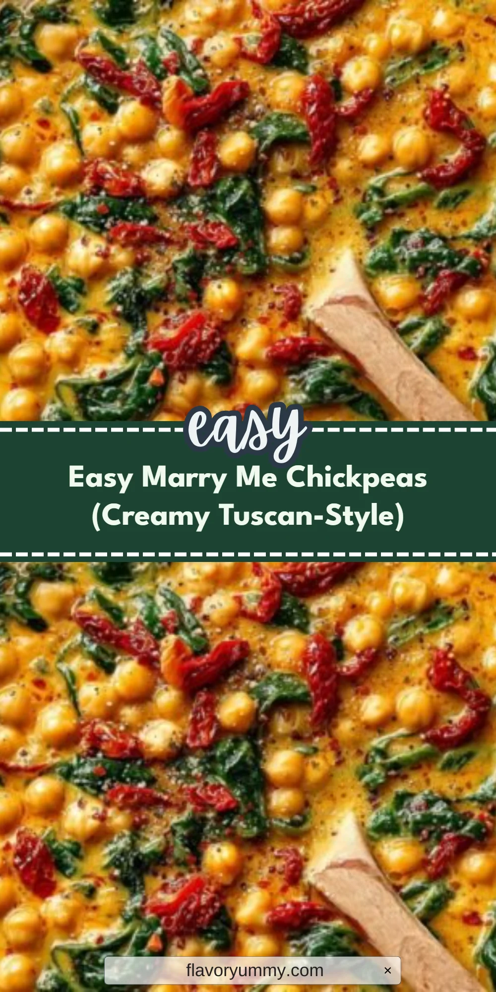 Easy Marry Me Chickpeas (Creamy Tuscan-Style)
