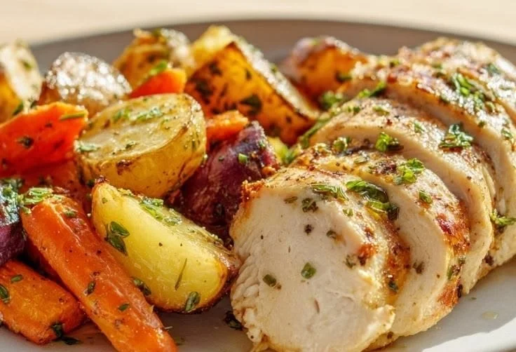 Herb Roasted Chicken with Vegetables