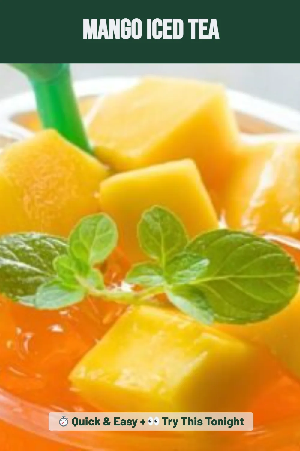 Mango Iced Tea