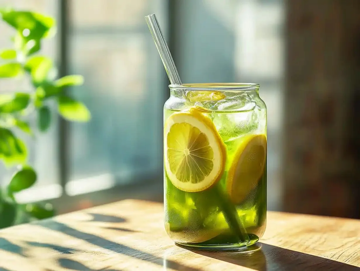 Refreshing Matcha Lemonade