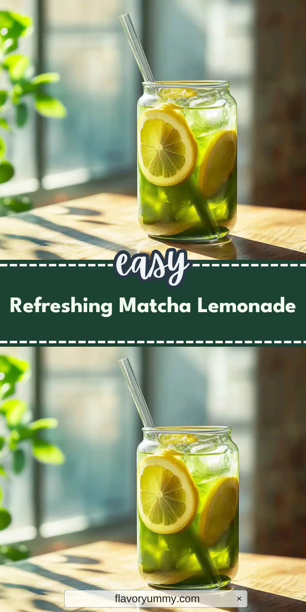Refreshing Matcha Lemonade