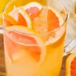 Refreshing Big Batch Palomas cocktail in a festive setting