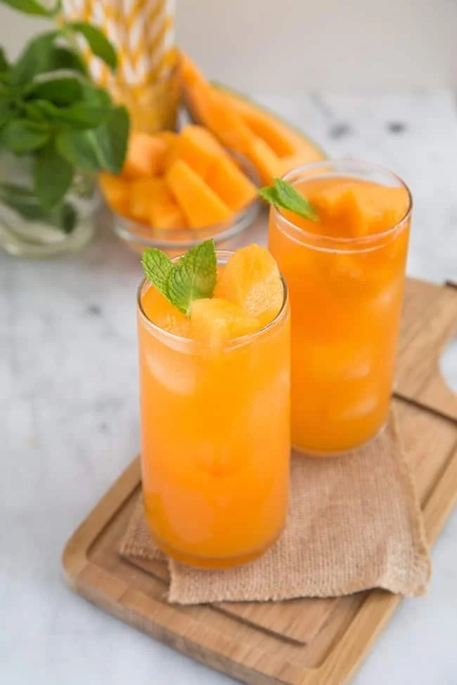Cantaloupe Water Refreshment