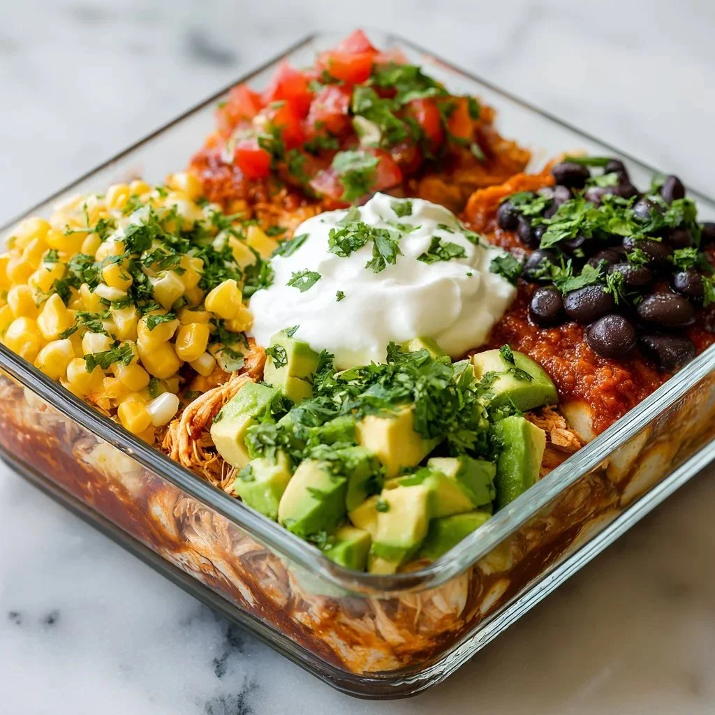 Chicken Enchilada Bowls